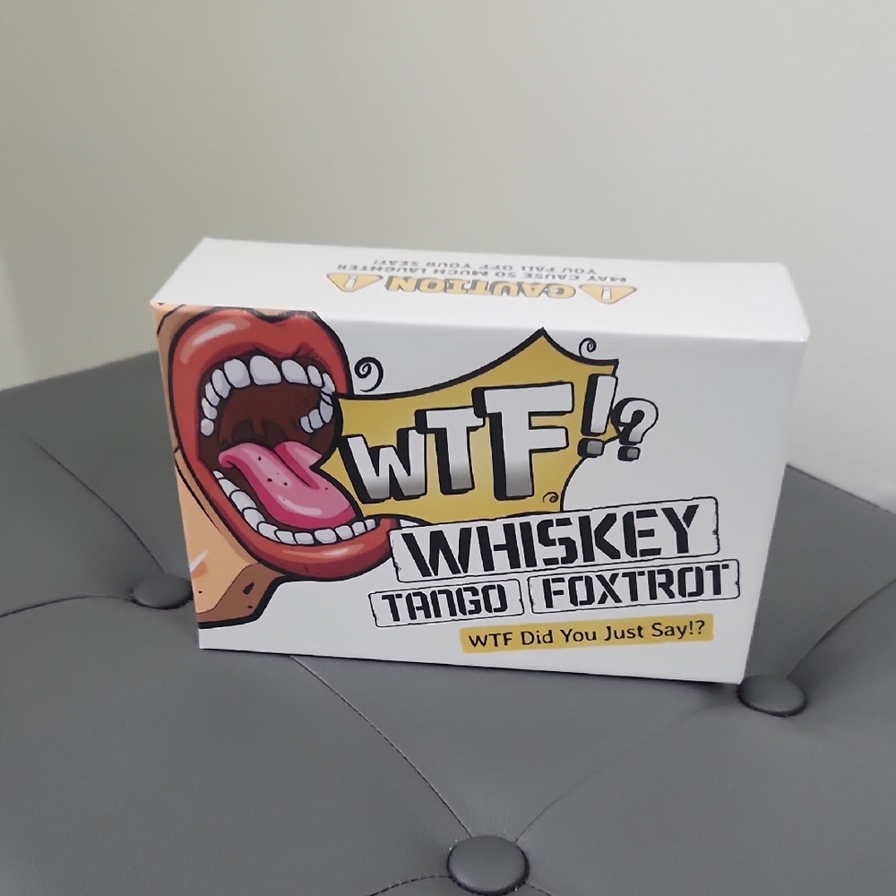 WTF Whiskey Tango Foxtrot Box